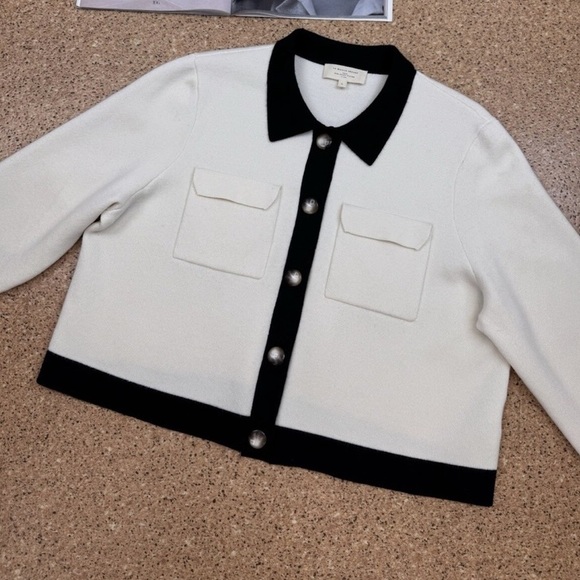 Sezane Merino Wool Betty Cardigan - Picture 5 of 7